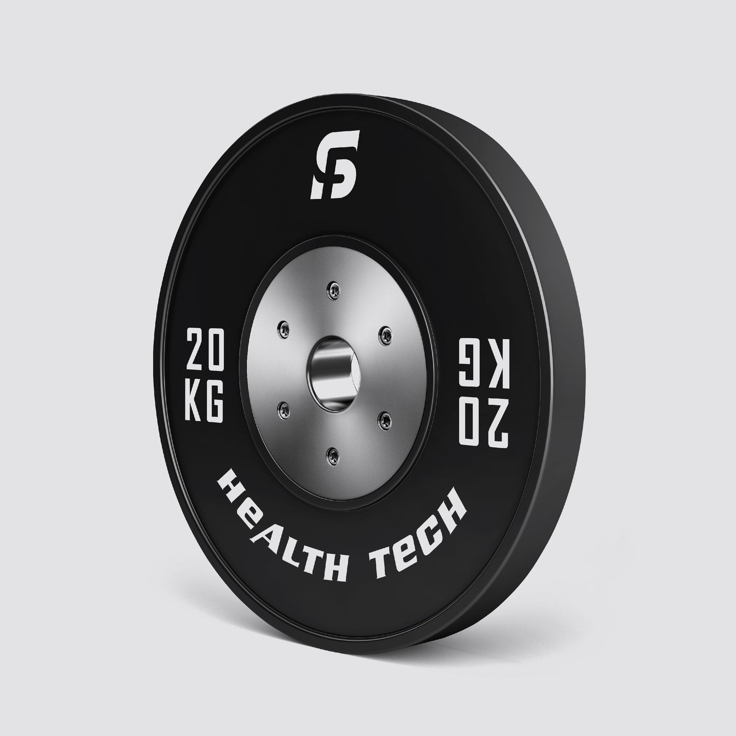 Black Olympic Rubber Bumper Plates 2.0 - Pair